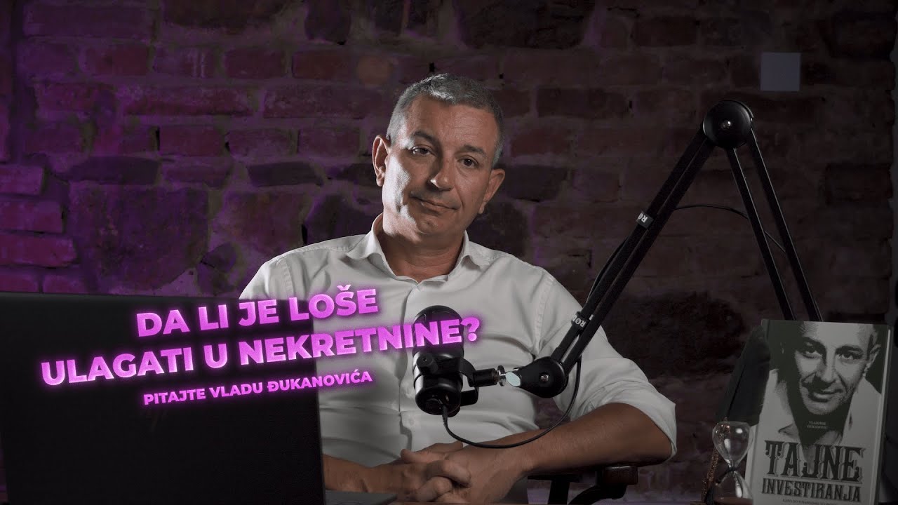 Da li je lo&scaron;e ulagati u nekretnine? - Pitajte Vladu Đukanovića
