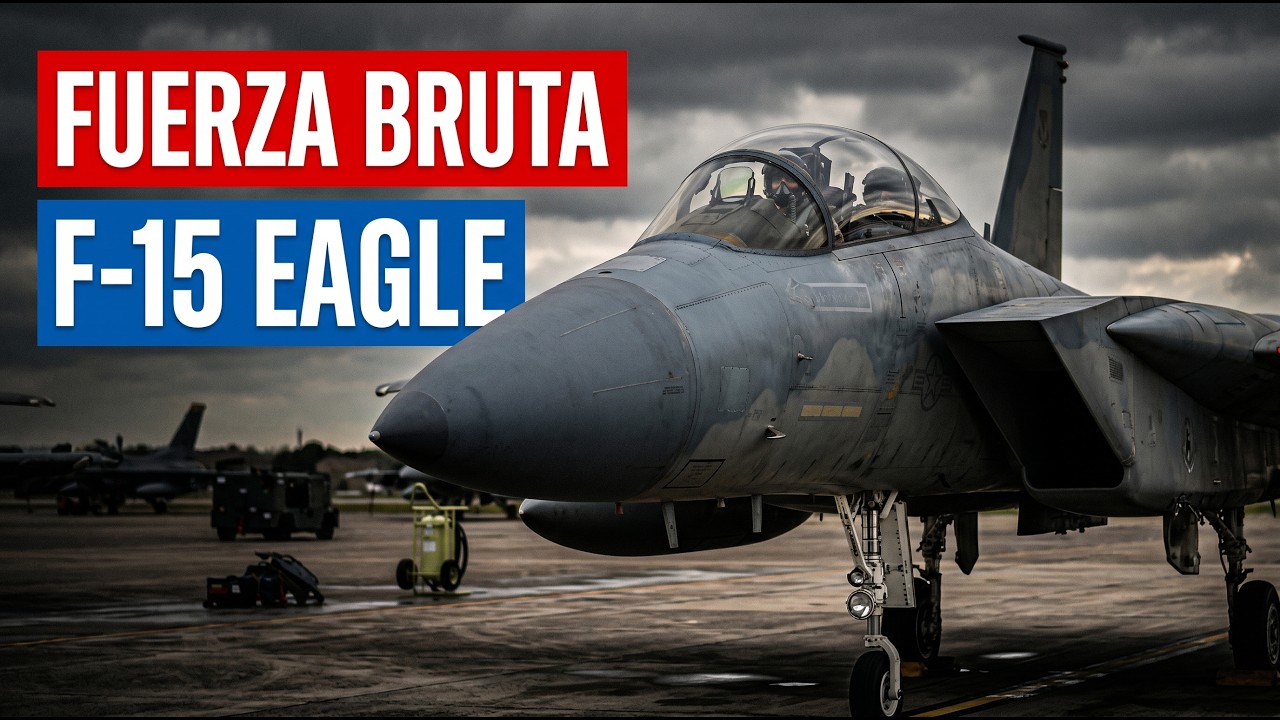 CONOZCAMOS DE CERCA EL AVIÓN DE COMBATE F-15 EAGLE