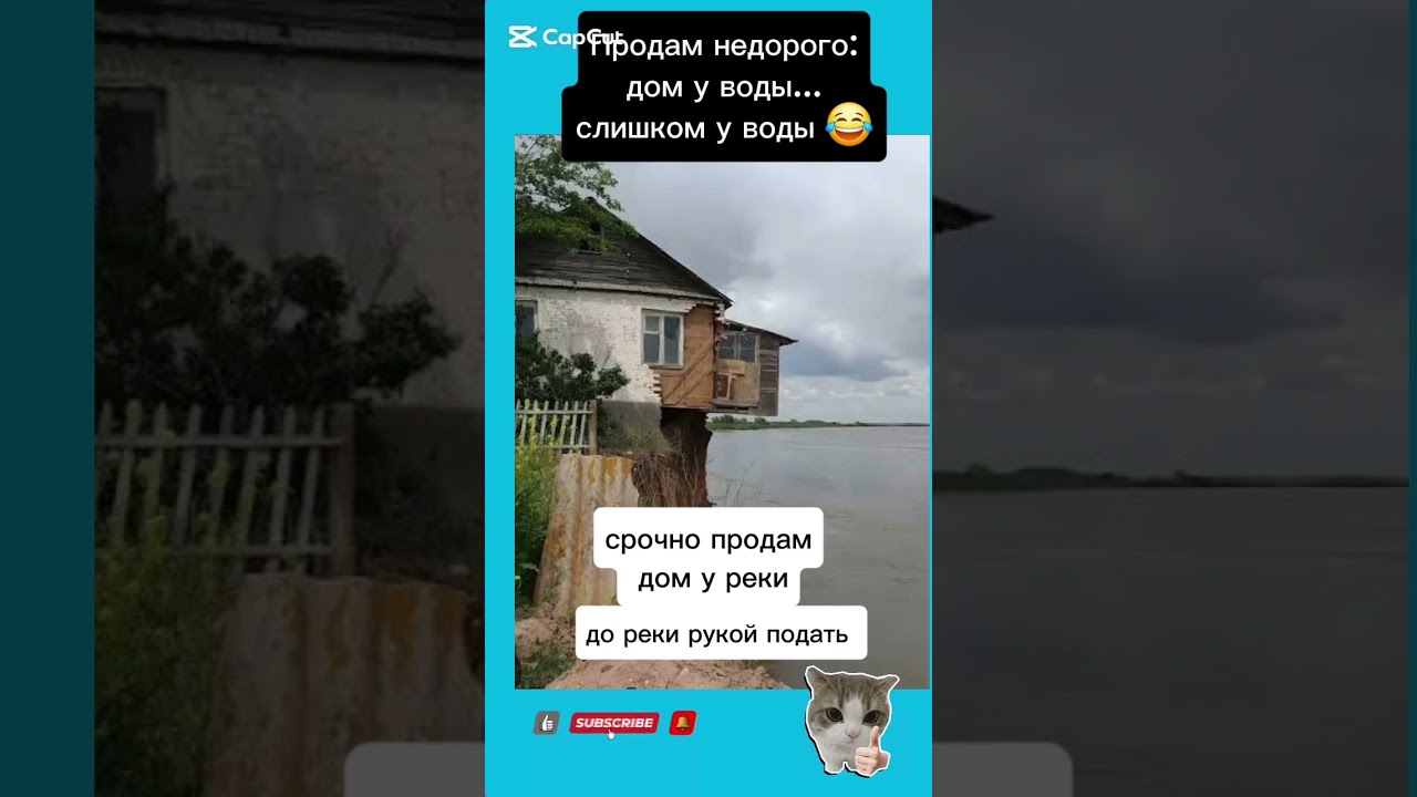 :Продам срочно, пока не уплыл 🏠🌊 #юмор #смехпродлеваетжизнь #прикол