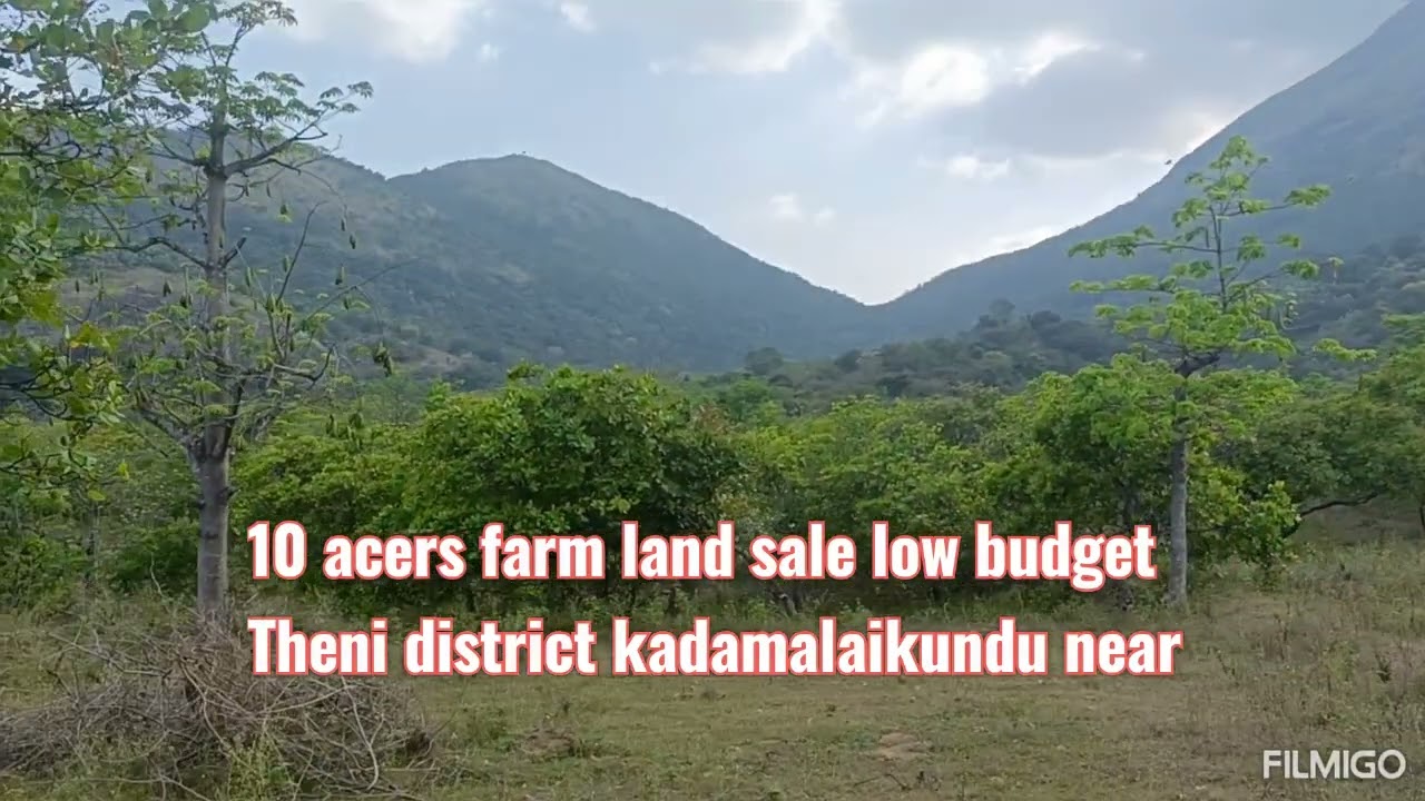 Acre 3 lakhs only agri farm land sale theni district 