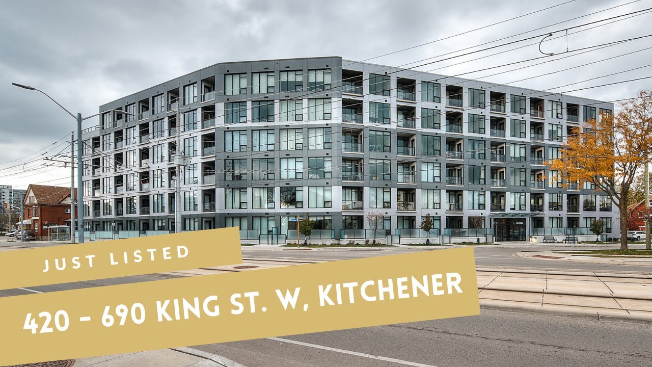 Just Listed: 420 - 690 King St W, Kitchener