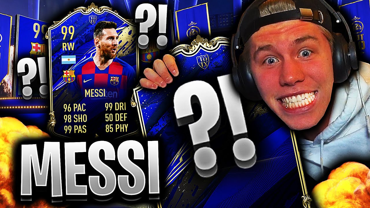 PACKER FAKTISK TOTY LIONEL MESSI!! 👀💥 **jeg klarer ikke tro p&aring; det her sj&aelig;l**