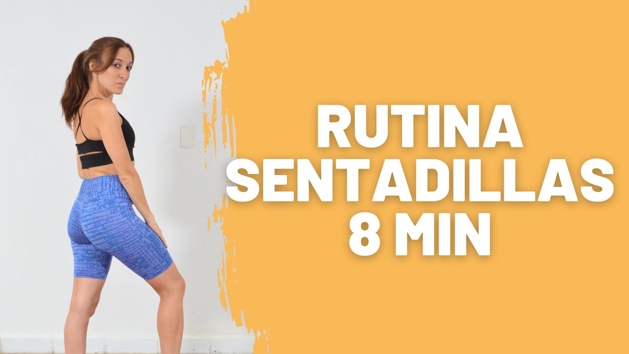 Sentadillas en 8 Minutos / Glúteos y Piernas 🔥