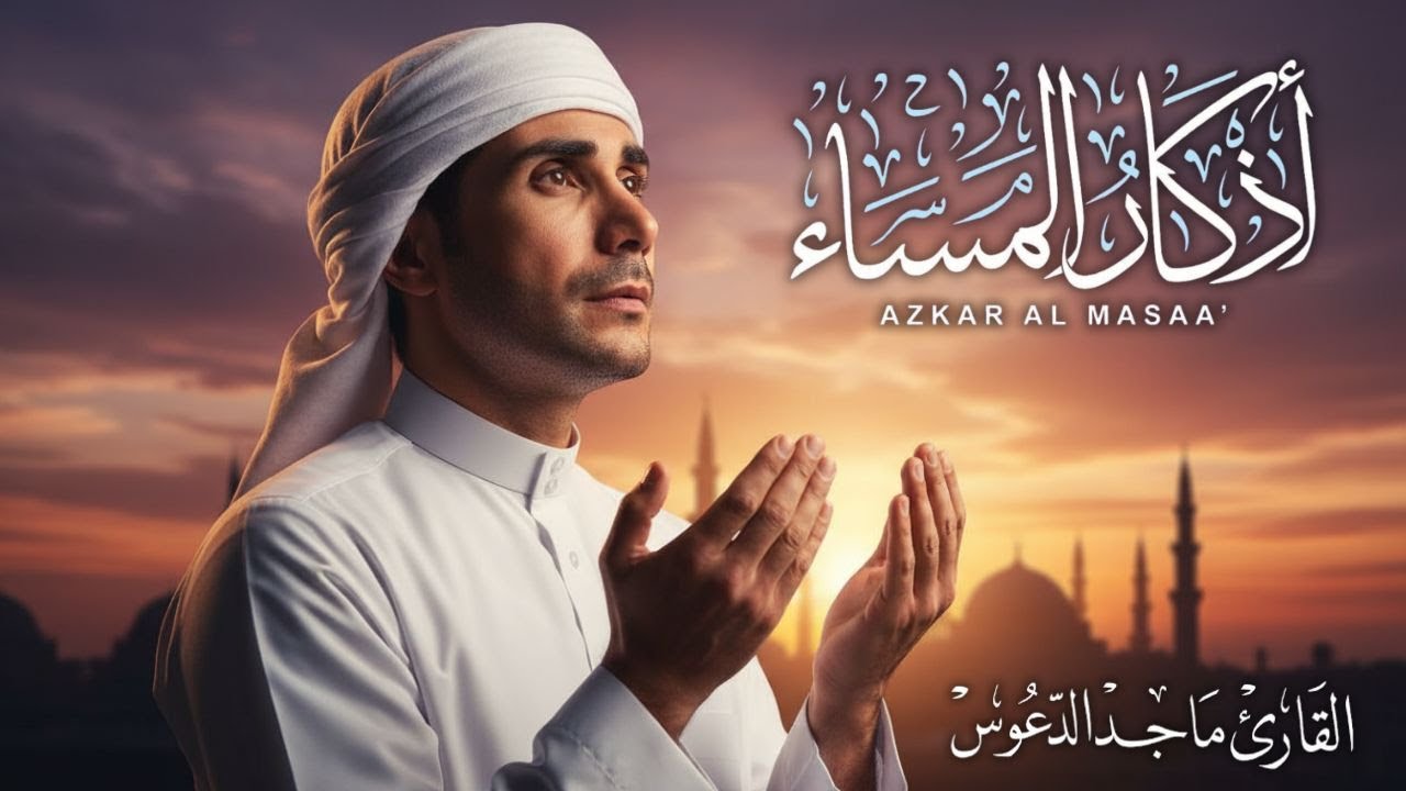 أذكار المساء | الحصن المنيع من الحسد والسحر | 14 مارس 2026