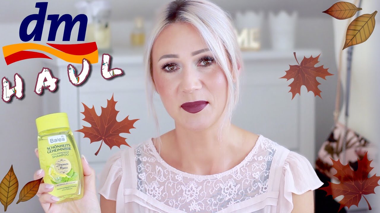 XL DM HAUL🛍 KRASSES SCHIMMER SPRAY LIVE TEST🙀 BESTES DM SHAMPOO | HERBST/NOVEMBER |WITH.KAT