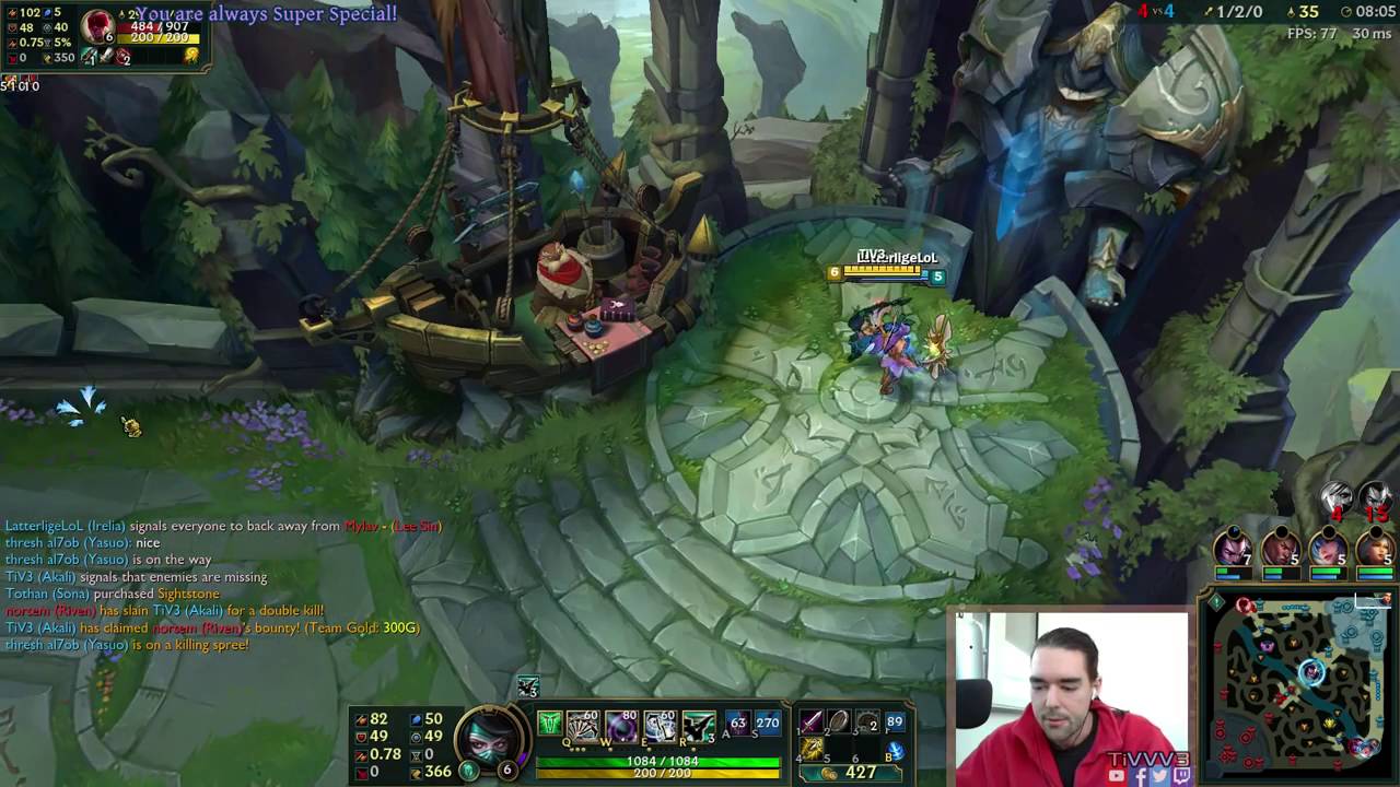 Akali Top, New Rageblade+Gunblade Flexibility! LoL Season 6, Patch 5.22