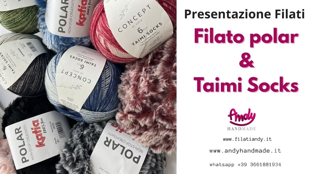 Presentazione filato Polar e Taimi Socks Katia