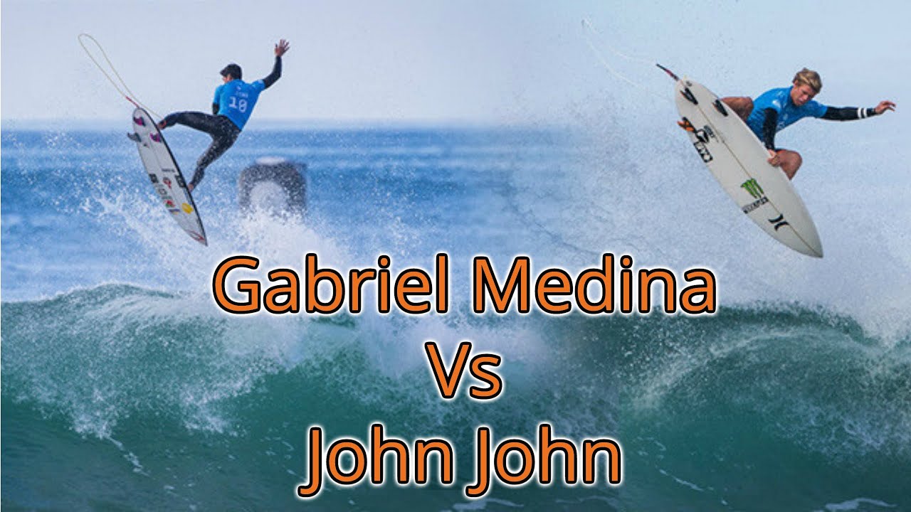 Gabriel Medina Vs John John 2016 - Melhor bateria da história