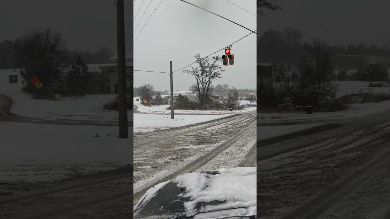 Snow in Spartanburg County, SC 01/31/2026