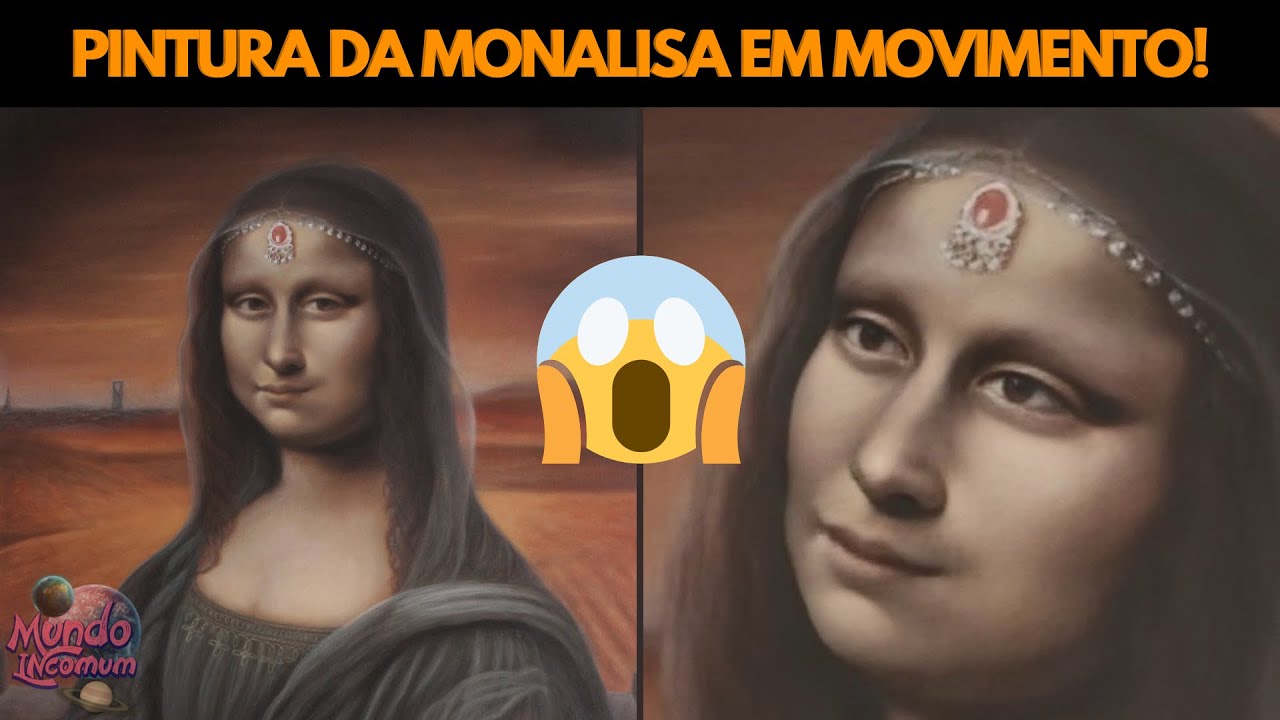 PESSOAS E PINTURAS ANTIGAS EM MOVIMENTO - MUNDO INCOMUM