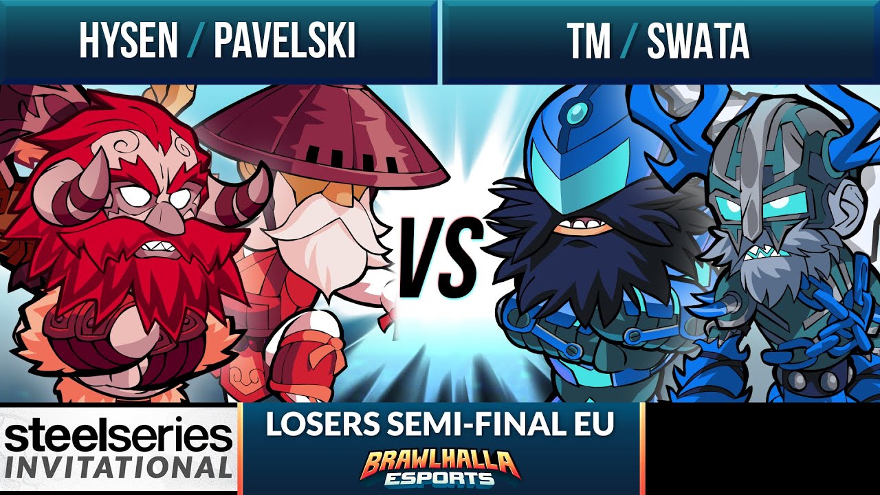 Hysen & Pavelski vs TM & Swata - Losers Semi-Final - SteelSeries Invitational 2022 - EU 2v2