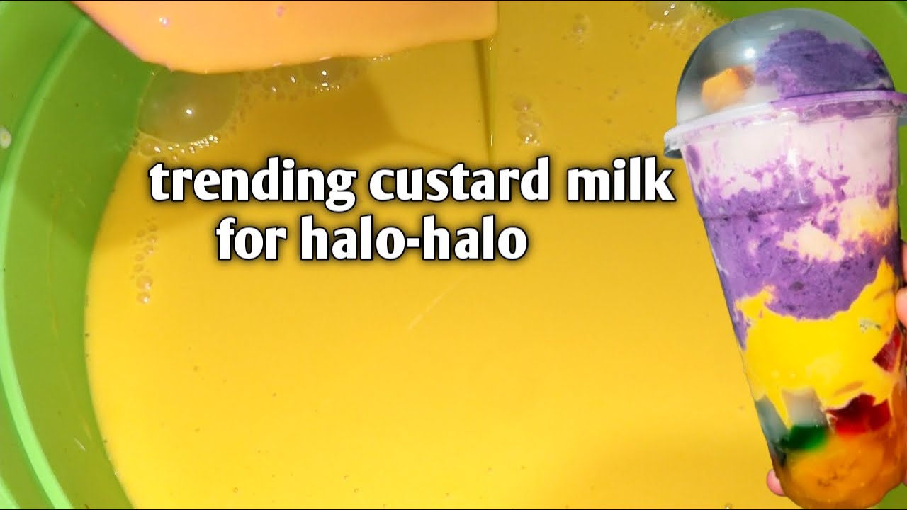 Заварной крем для Halo-Halo бесплатно || Домашнее ТВ