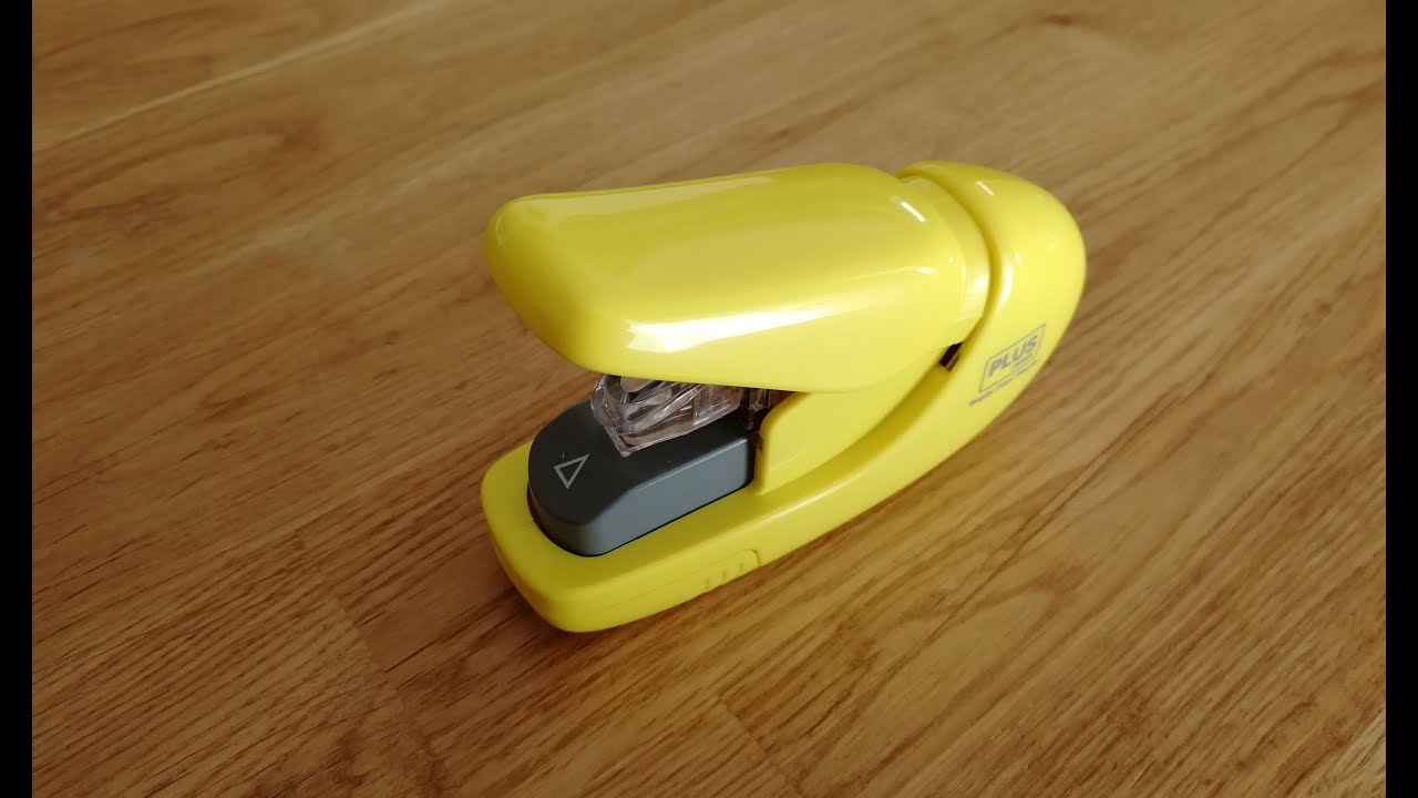 Klammerloser Hefter Unboxing und Review PLUS Japan - klammern ohne Klammern