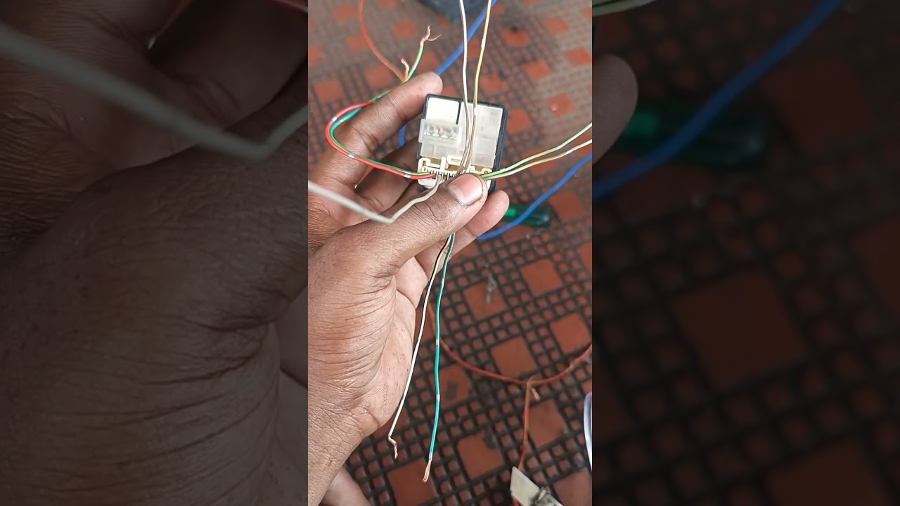 Toyota Innova side mirror adjustment switch installation