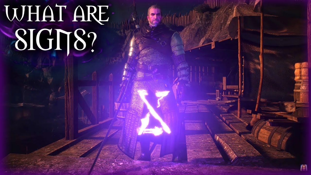 Witcher 3 - What Are Signs? - Witcher Lore & Mythology