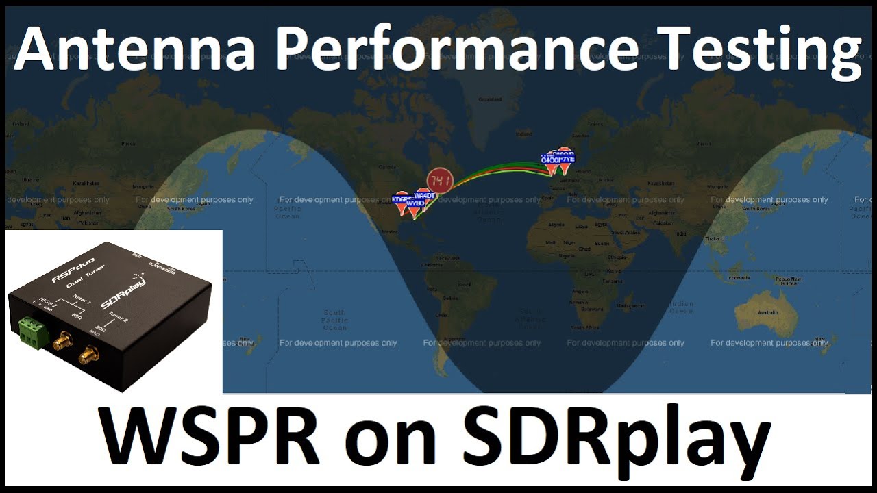 Receiving WSPR on SDRplay RSPduo   Shortwave Antenna Performance Test