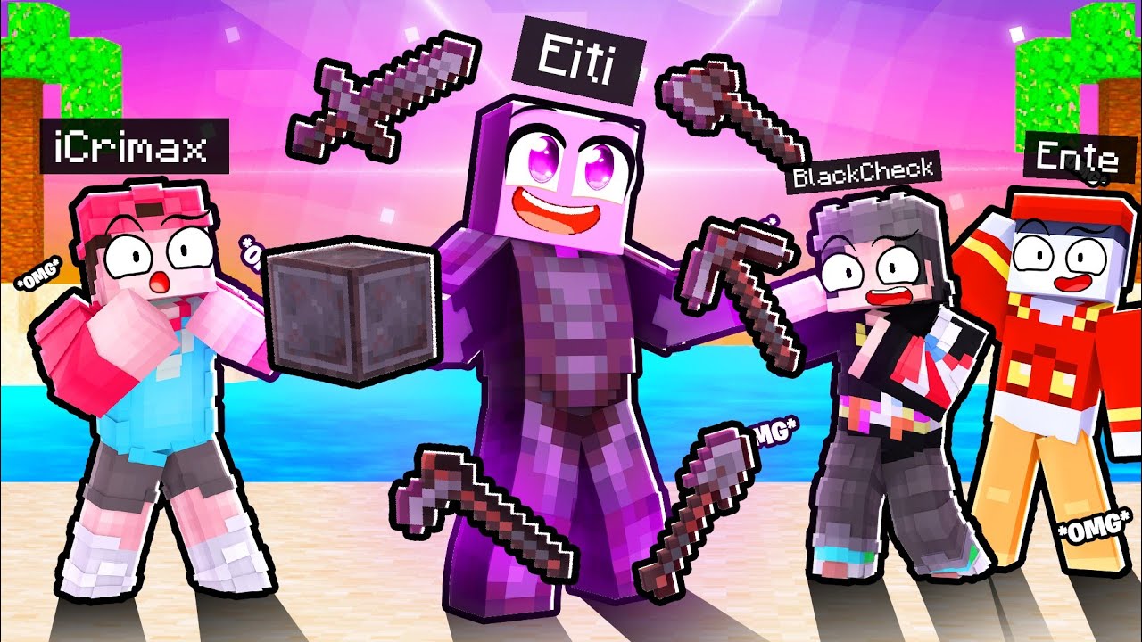 ICH BIN FULL NETHERRITE NACH 1 TAG! (Youtuber Insel 3)