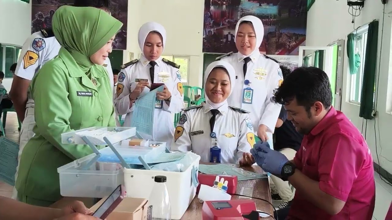 Semarak HUT ke-80 Persit KCK, Kodim 0622 Sukabumi Sukses Laksanakan Aksi Donor Darah