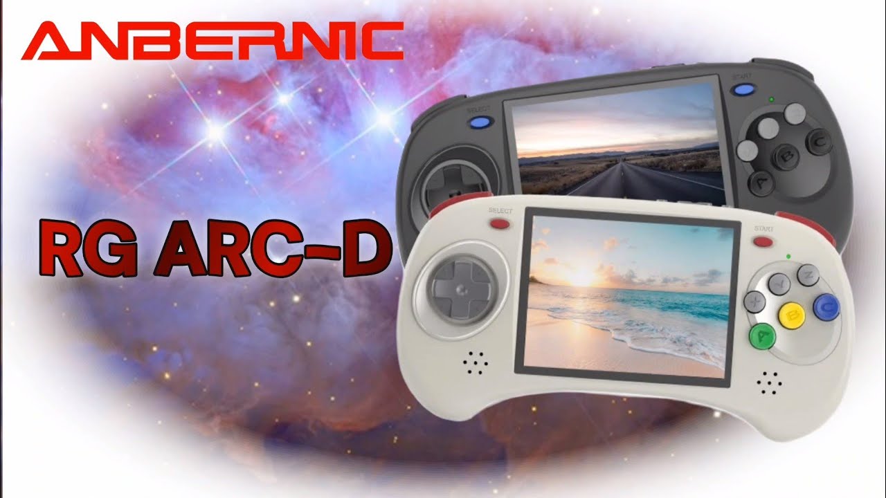 [레트로게임기]Anbernic ARC-D(스트리트파이터를 위해 태어난 6버튼 휴대용게임기)