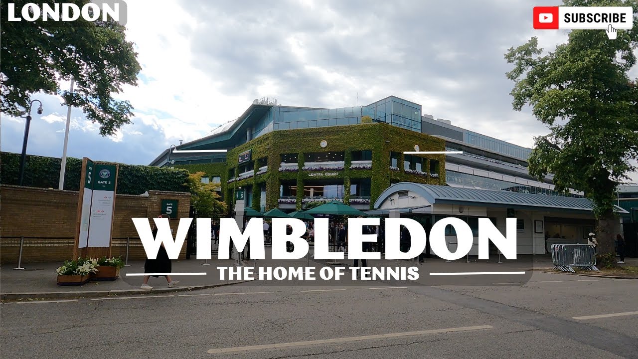 London England | WIMBLEDON | 2023 Wimbledon Championships.| All England Club | 4K Walking Tour |