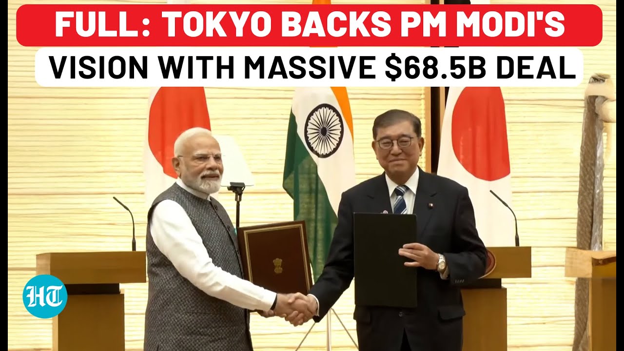 Watch India-Japan's Economic Tsunami: PM Modi Sets $68.5B Japanese Investment Target For 10 Years