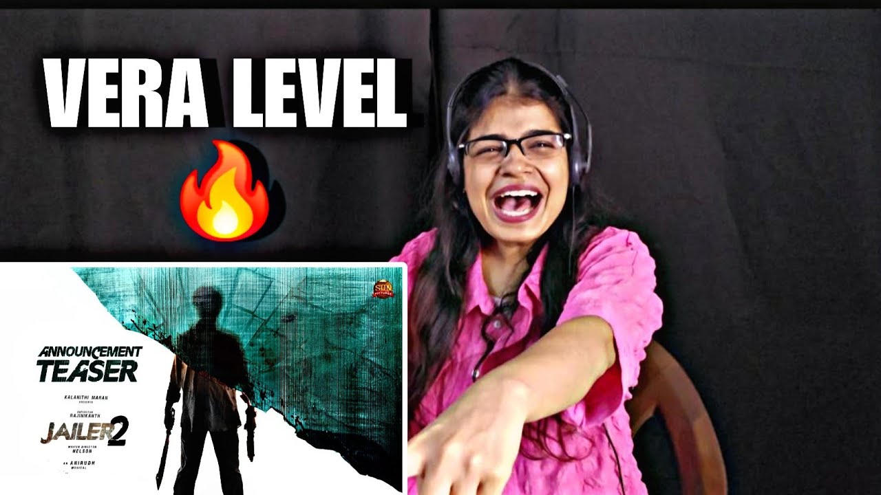 JAILER 2 TEASER REACTION| JAILER 2  ANNOUNCEMENT TEASER REACTION| SUPERSTAR RAJINIKANTH