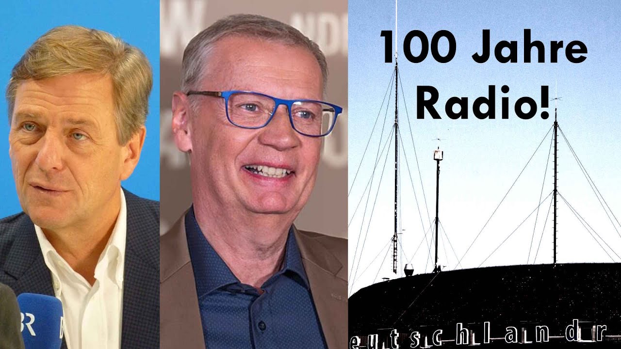 Dlf-Radioshow &bdquo;100 Jahre Radio&ldquo; &ndash; mit G&uuml;nther Jauch und Claus Kleber (2023)