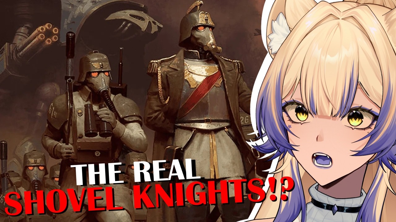 Gasmasks AND Shovels? | The DEATH KORPS of KRIEG: Origins and Lore | Warhammer 40,000 | Vtuber React