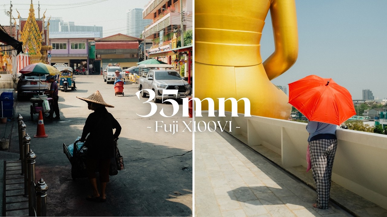 I went to Bangkok with only the Fuji X100VI