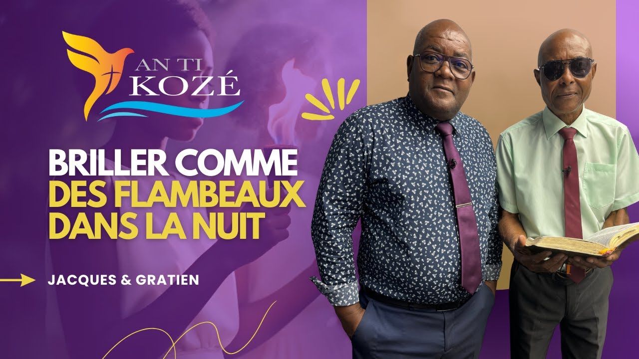 AN TI KOZE T1 L5 Briller comme des flambeaux dans la nuit Jacques Césaire et Gratien GABRIEL-CALIXTE