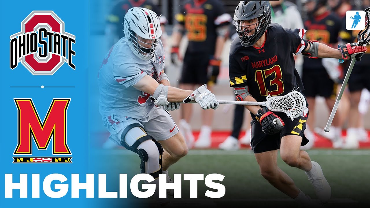 Ohio State vs Maryland | NCAA College Lacrosse | Highlights - April 12, 2025