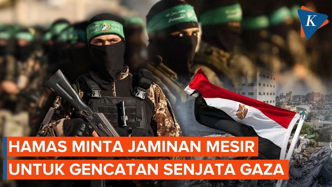 Hamas Minta Jaminan Mesir untuk Gencatan Senjata di Gaza