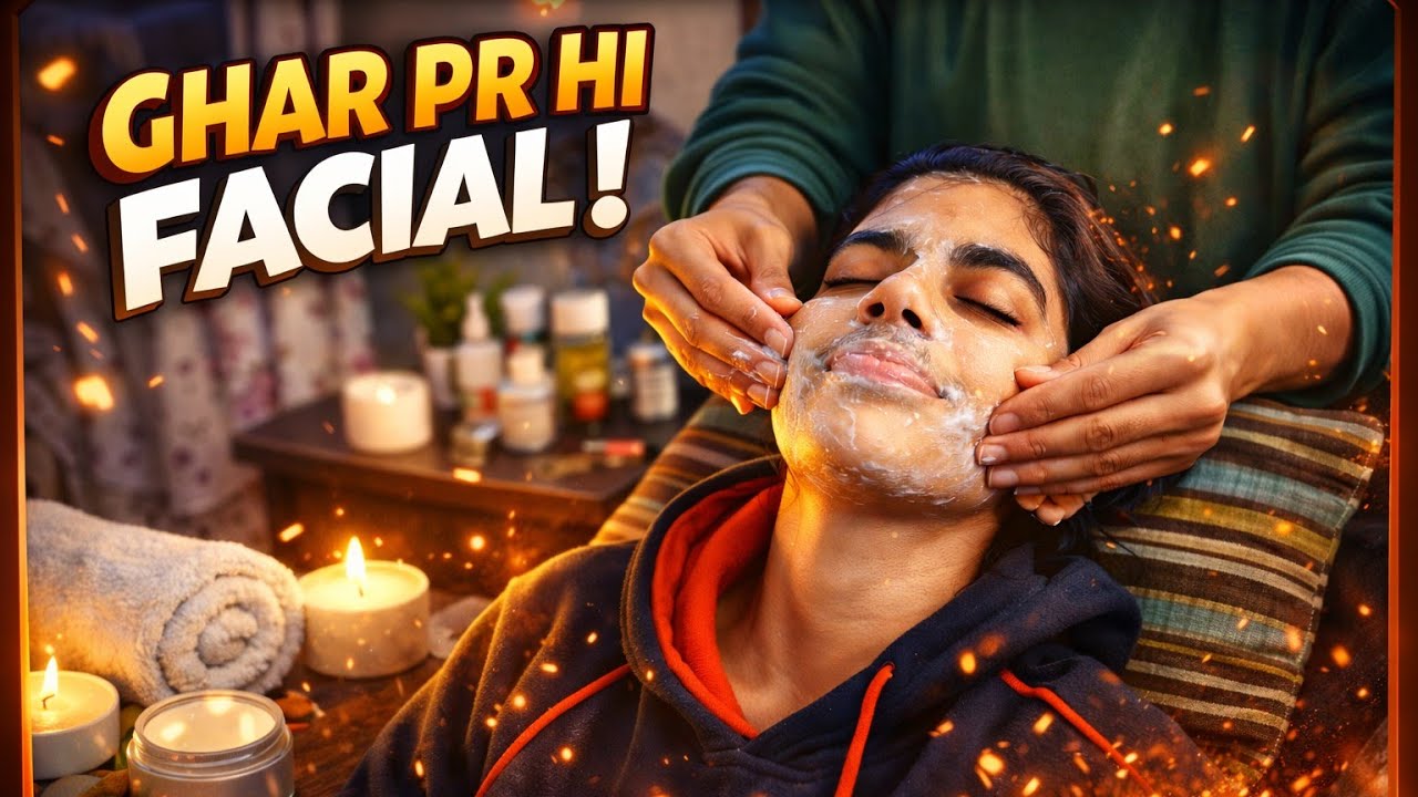 Didi ne ki ghar pr he facial 🤭😅|| thoda sa dance bhi 💃☺