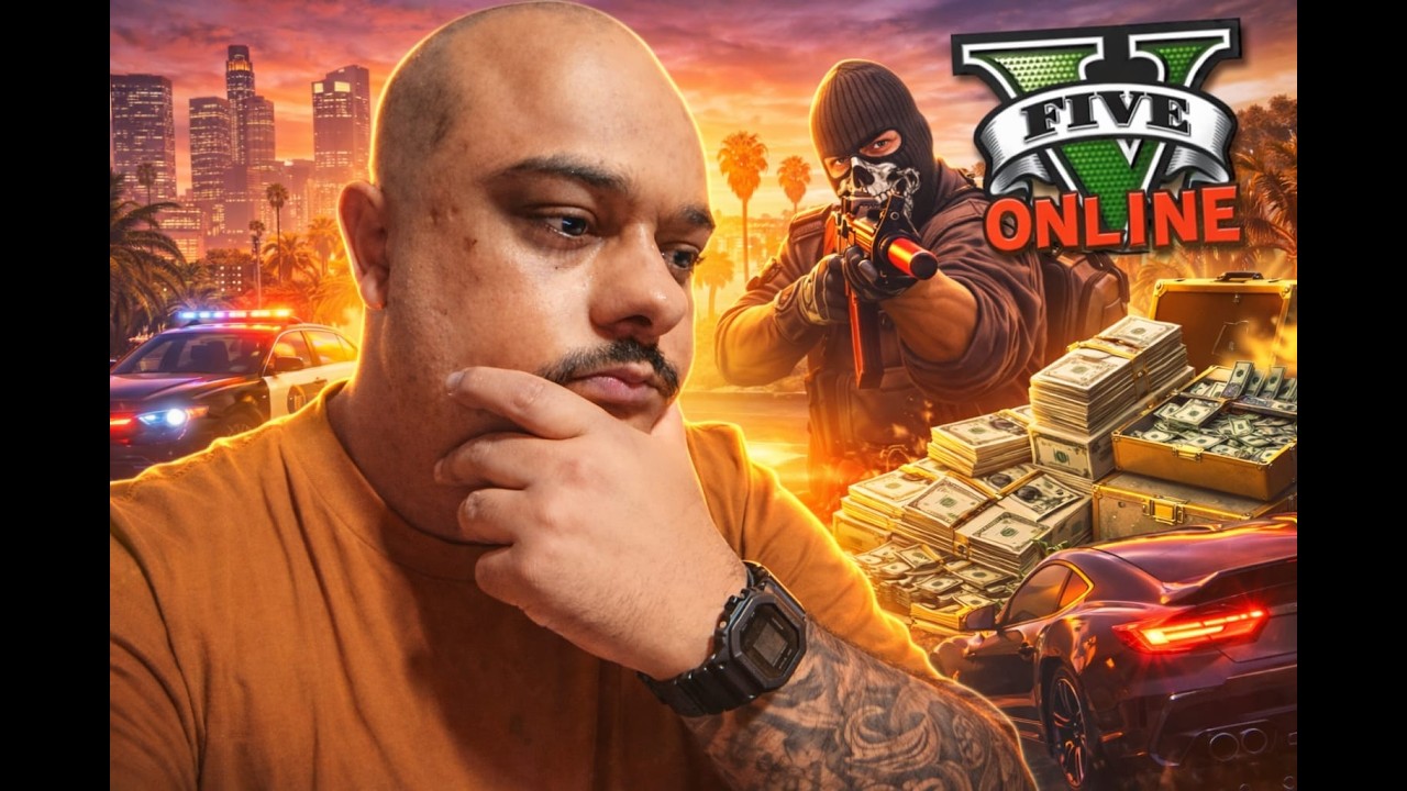 🔴 LIVE GTA V ONLINE: A SESSÃO MAIS BRUTAL DE LOS SANTOS COMEÇOU! 😈