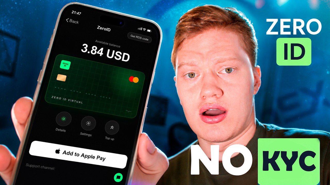 This No KYC Crypto Card IS the ONLY Legit one - ZeroID