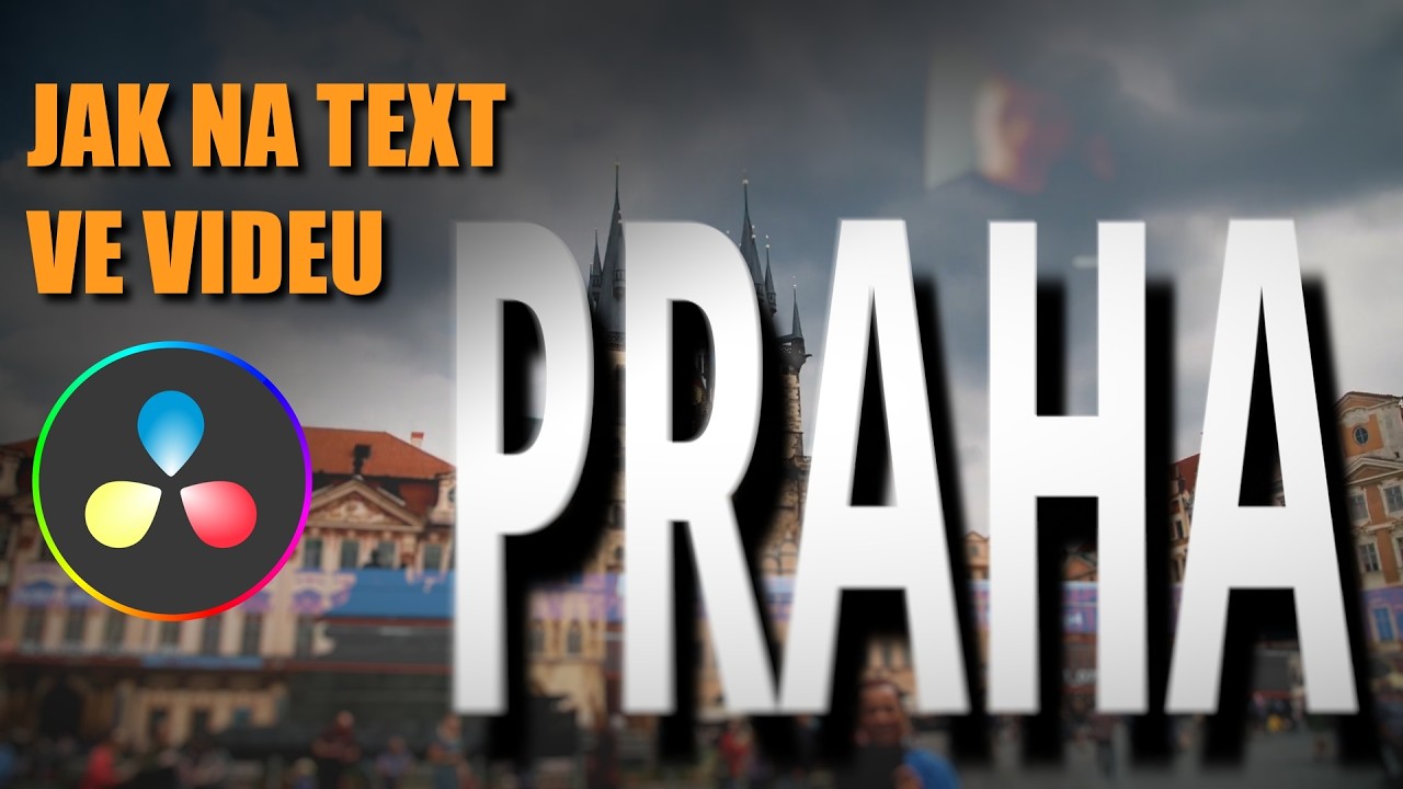 Jak na Prémiový Text Efekt | DaVinci resolve tutorial Cz
