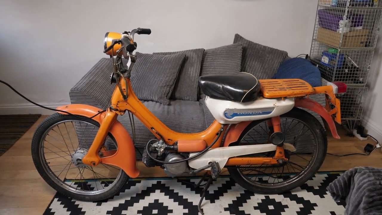NEW Project! 1972 Honda PC-50 Moped