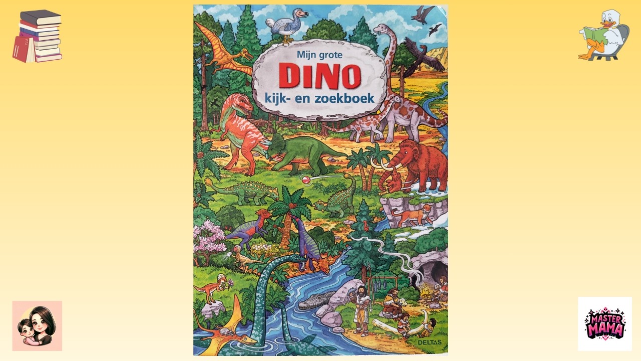 EP7 Mijn grote Dino kijk en zoekboek | Auteur Caryad | 4K readaloud in Nederlands 📖 🦖 🦕