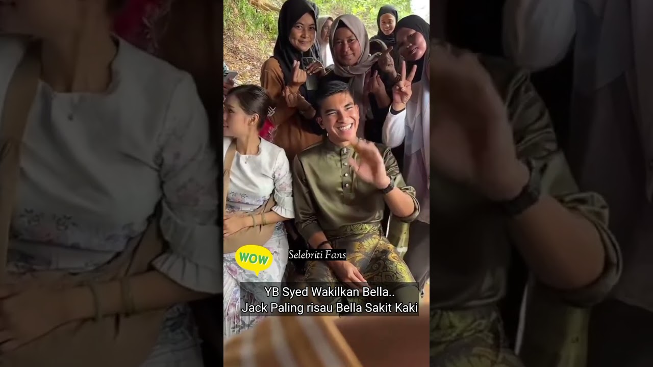 Meriahnya Warga Pulau Gaya Sambut Bella & YB 