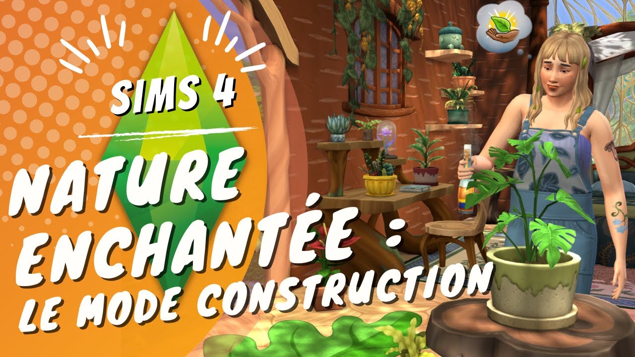Nature enchantée : Le mode construction 🛌 🧚‍♀️ SIMS 4