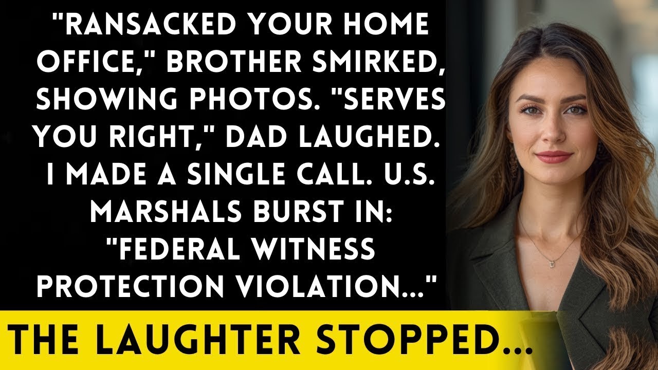 Brother Broke Into My 'Home Office' - It Was A Federal Witness Protection Safe House