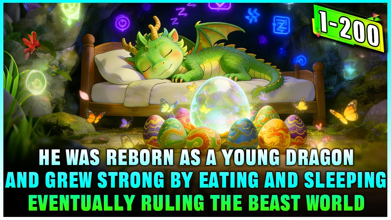 Reborn as a Young Dragon, the Boy Can Grow Infinitely Strong Just by Eating and Sleeping Every Day!