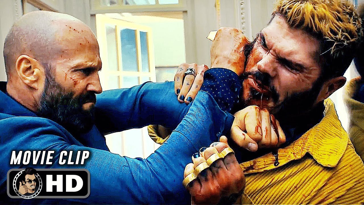 Adam Vs Lazarus Fight Scene | THE BEEKEEPER (2024) Jason Statham, Movie CLIP HD