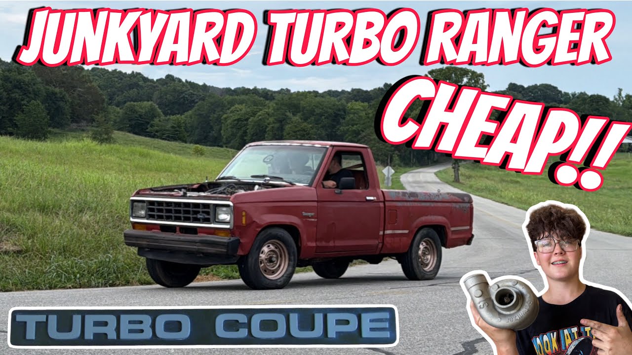 Dirt Cheap Turbo Ranger Swap! First Road Drive In Years.