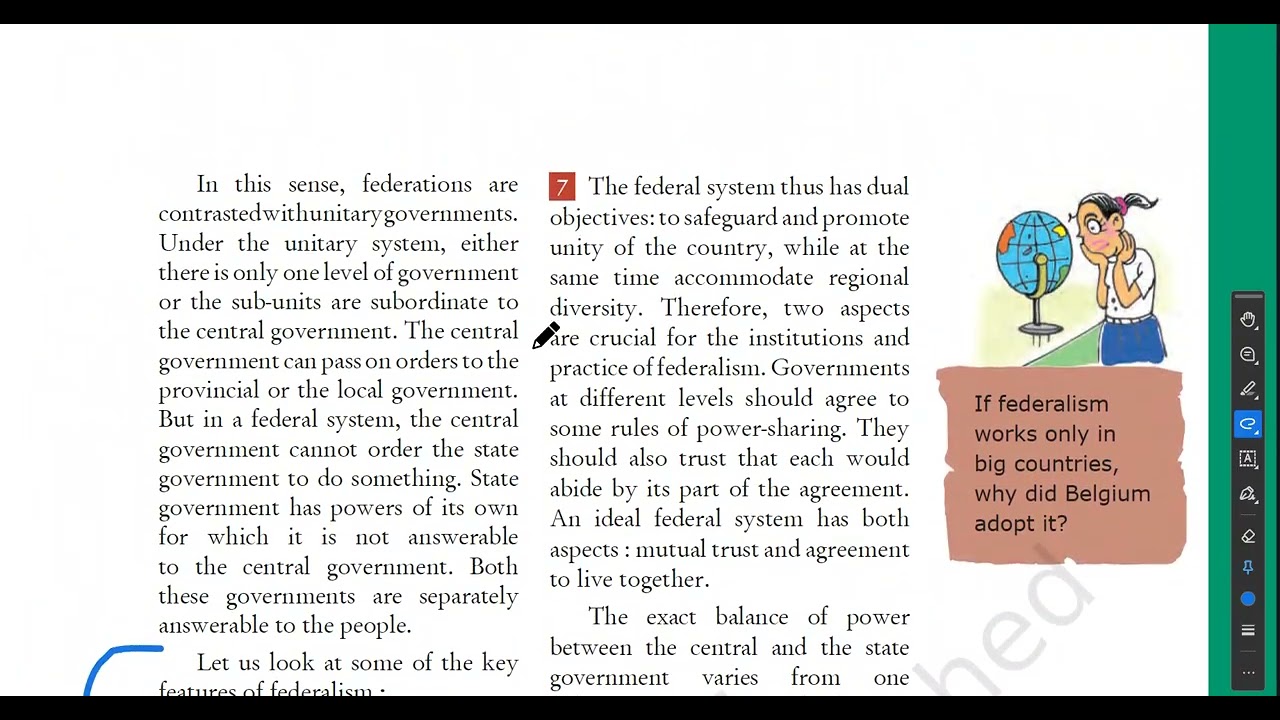 class 10th chapter civics federalism|| oneshot|| full explanation ||