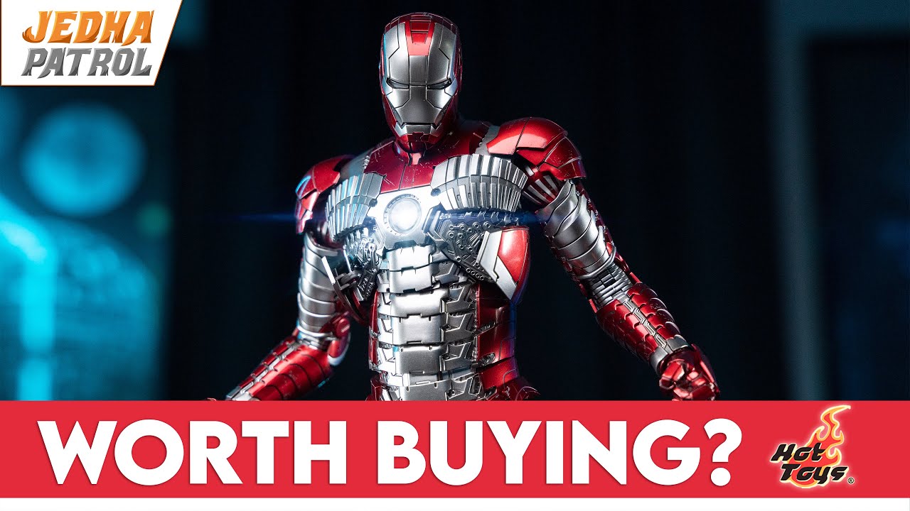 Hot Toys Iron Man Mark V Reissue Unboxing & Review | Iron Man 2