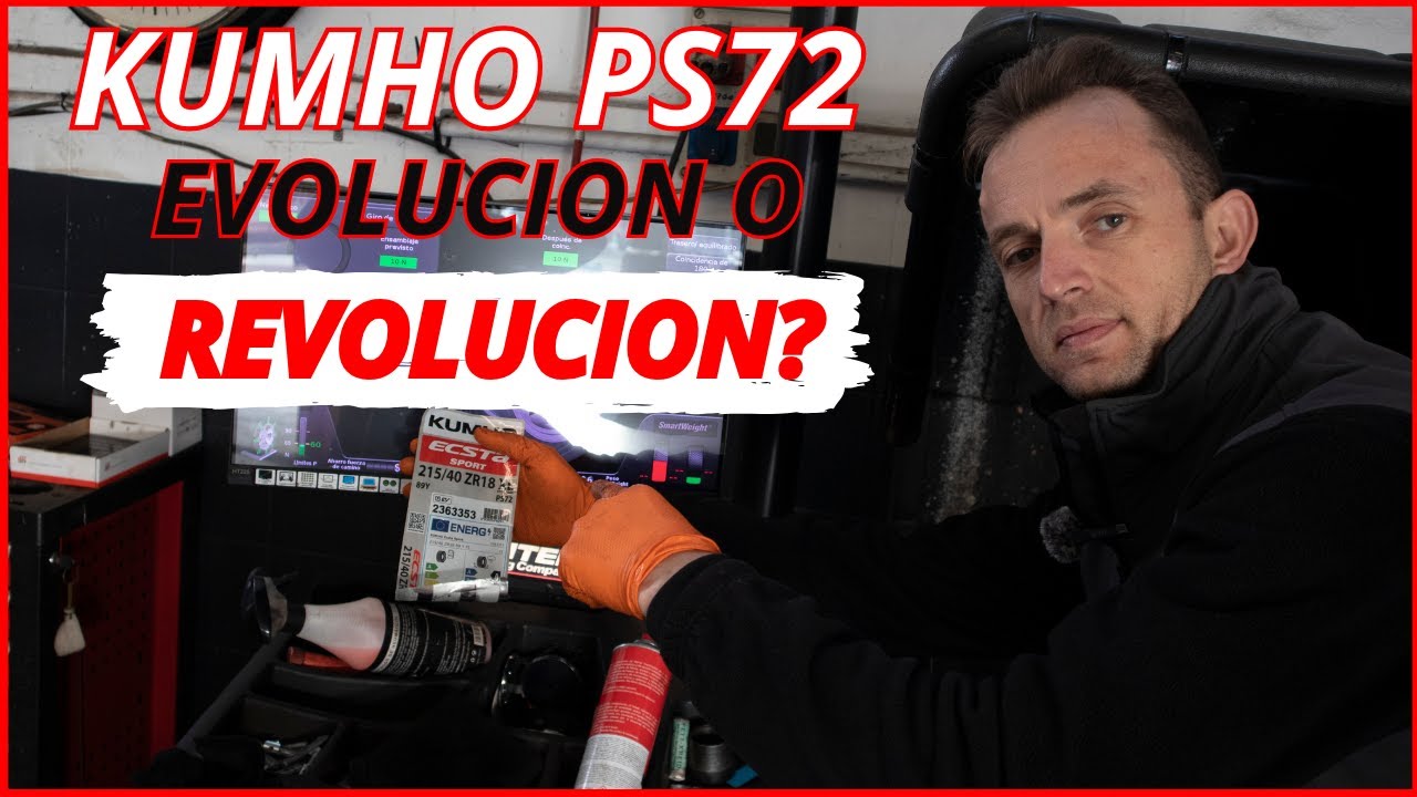 ANALITICA DE NEUMATICO EL NUEVO KUMHO PS72 | ES UNA EVULUCION O UN CAMBIO DRASTICO?