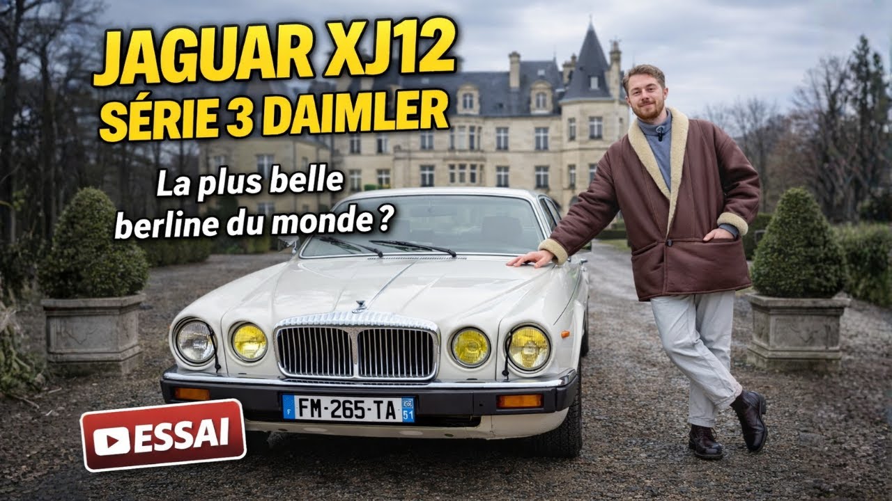 Jaguar XJ12 Daimler, La plus belle berline du monde ?