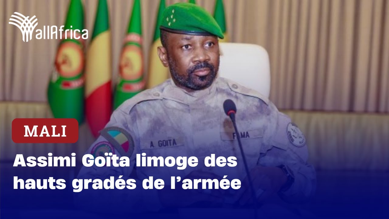 Mali - Assimi Go&iuml;ta limoge des hauts grad&eacute;s de l'arm&eacute;e