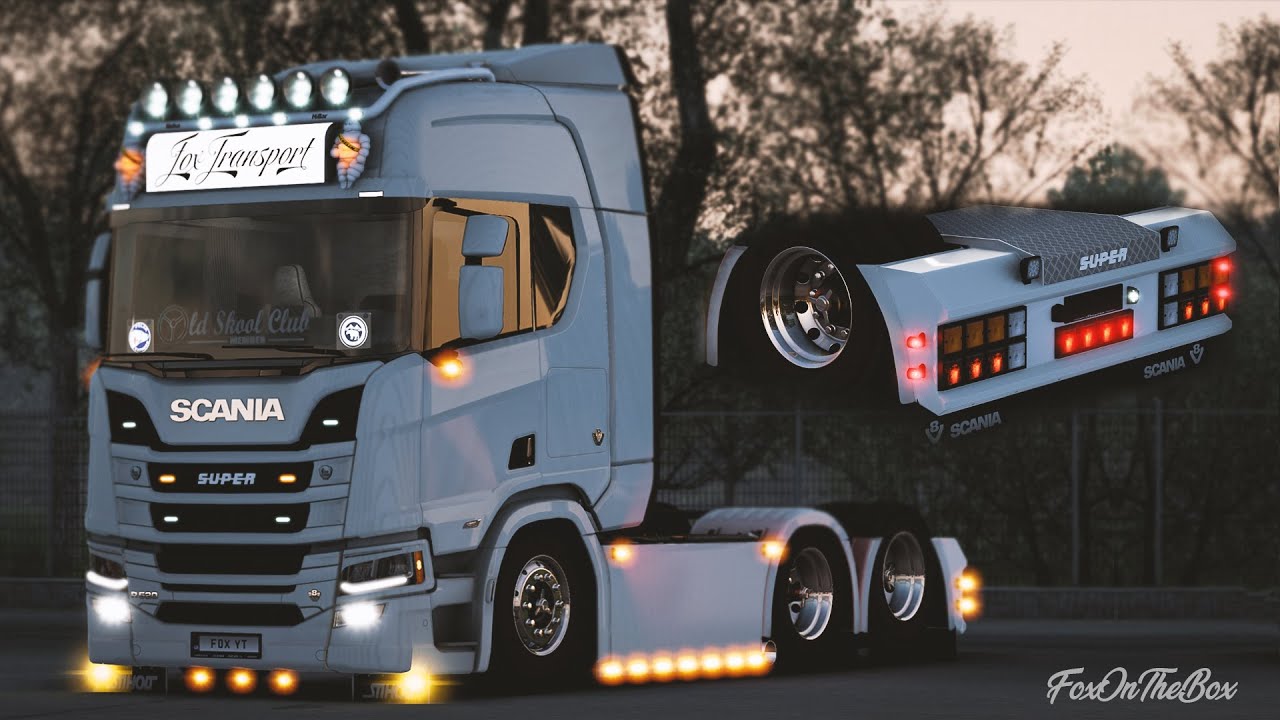 ETS2 1.42 Scania Next Gen Tuning Addons & Holland Style Rear Bumper | Euro Truck Simulator 2 Mod